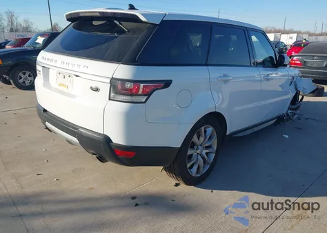 2016 Land Rover Range Rover Sport 3.0L V6 Supercharged Hse из США, поврежденный, VIN SALWR2VF7GA558210